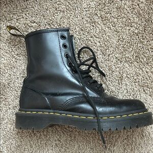 Dr. Martens Black Combat Boots